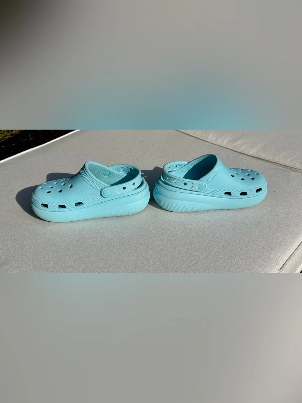Crocs Kids Cutie Crush Platform Clog - Arctic Blue
